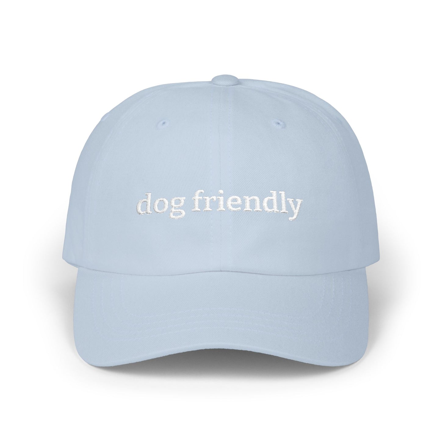 Dog Friendly Embroidered Classic Dad Cap
