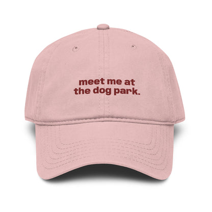 Meet me at the dog park- Vintage Baseball Cap