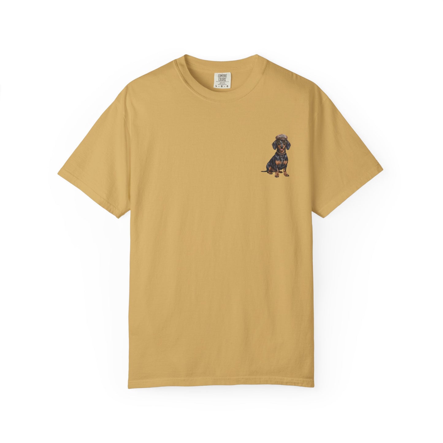 Cool Dachshund Captain T-Shirt - Funny Wiener Dog Graphic Tee