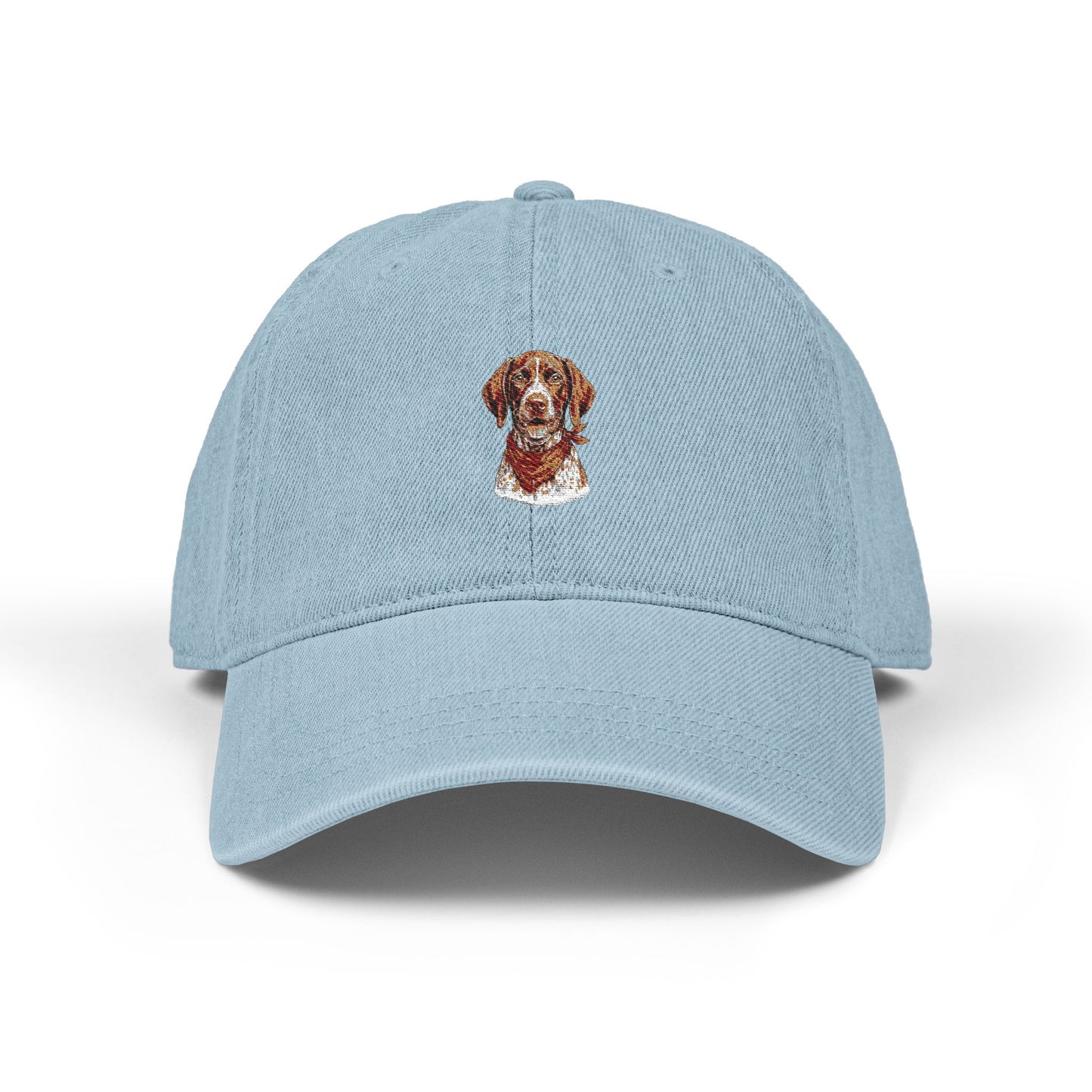 German Shorthaired Pointer Washed Cotton Baseball Cap - Vintage GSP Dad Hat